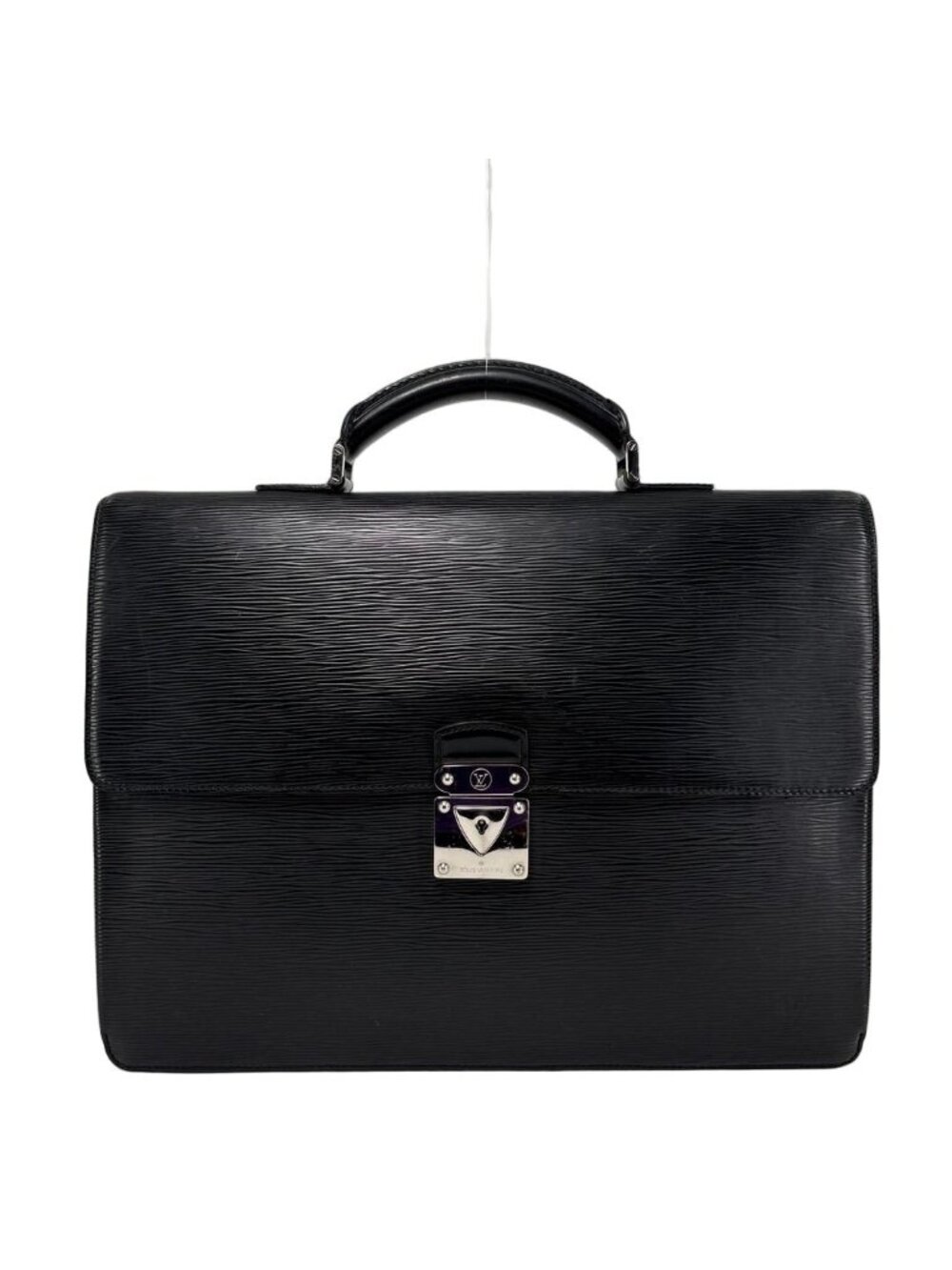 Louis Vuitton Super Epi Robusto 1 Black Leather Business Bag
